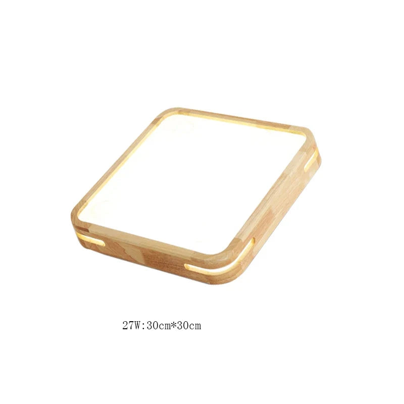 Plafonnier — LED carré avec télécommande et variateur 2.4g
