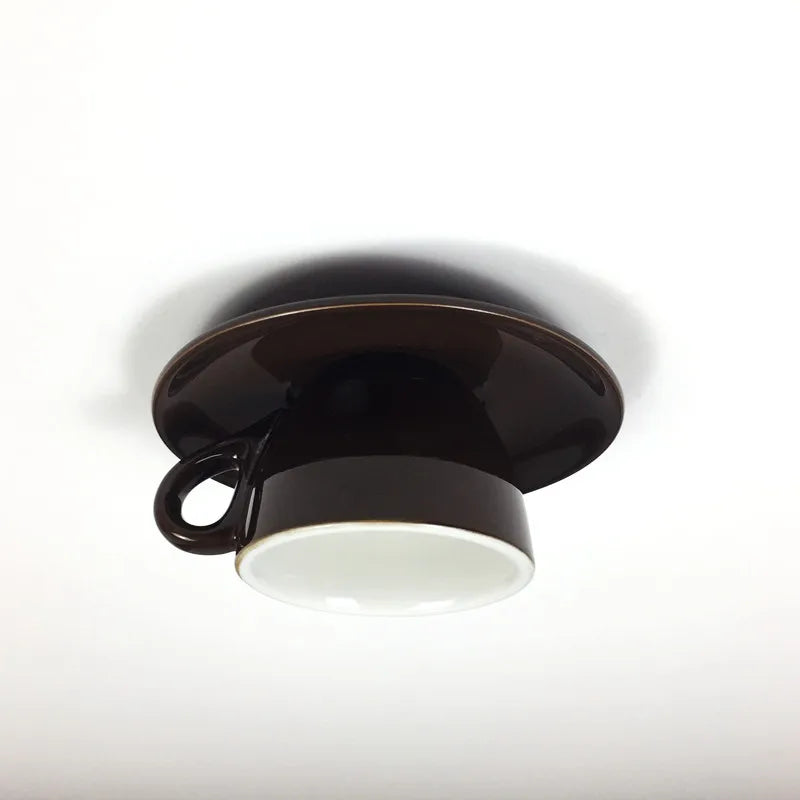 Plafonnier — Tasse à LED plafonnier nordique Restaurant café couloir lumière d'entrée plafonnier moderne décoration de plafond