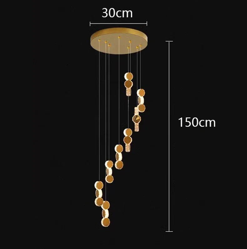 Lustre — LED moderne suspendu éclairage intérieur décoratif