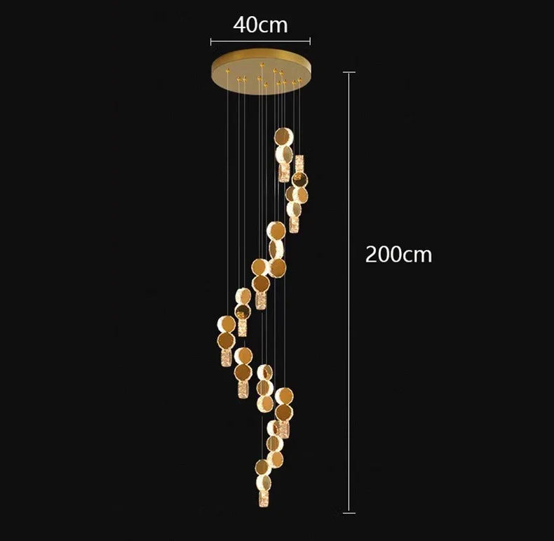 Lustre — LED moderne suspendu éclairage intérieur décoratif