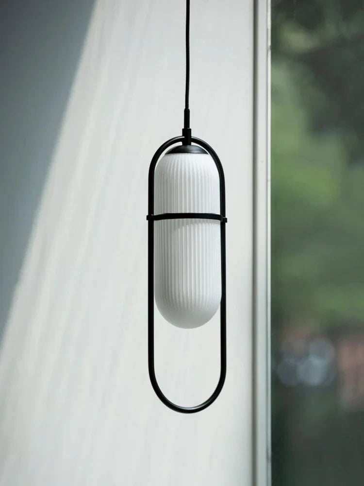 lampe portable en verre design nordique moderne minimaliste décorative