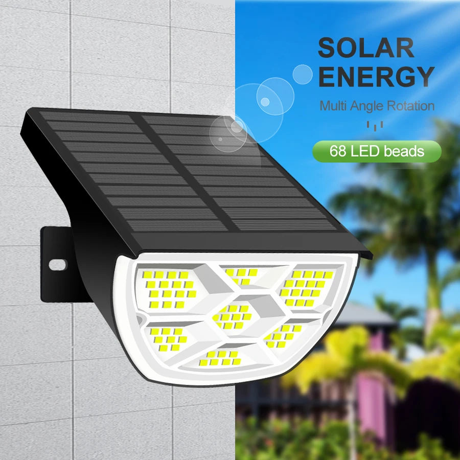 Spot solaire LED de jardin à trois modes, IP65 – Soléon