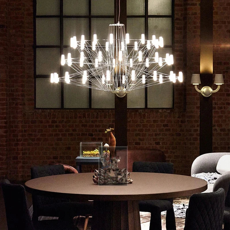 Lustre — Post-moderne vintage pour décoration suspendu