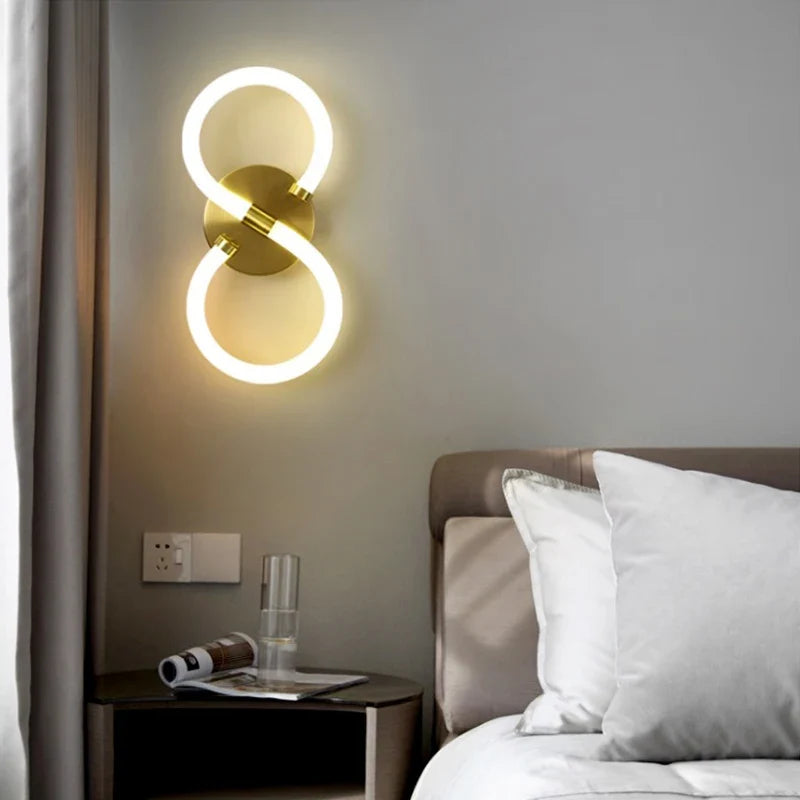 Applique murale — LED en silice design moderne décoratif d'intérieur