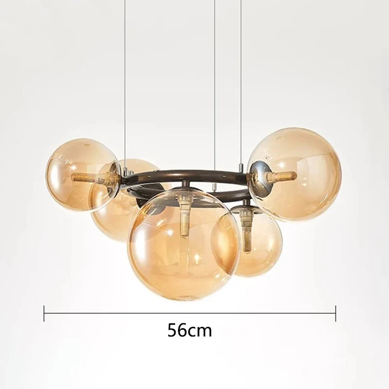 Plafonnier — De décoration nordique pour salle à manger lustre lampes suspendues lampes suspendues pour plafonnier éclairage intérieur