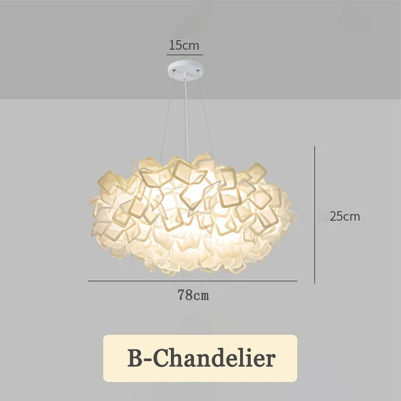 Plafonnier moderne léger pour décoration intérieure créative et simple Enora Nocturne - Esprit Contemporain & Décor Élégant
