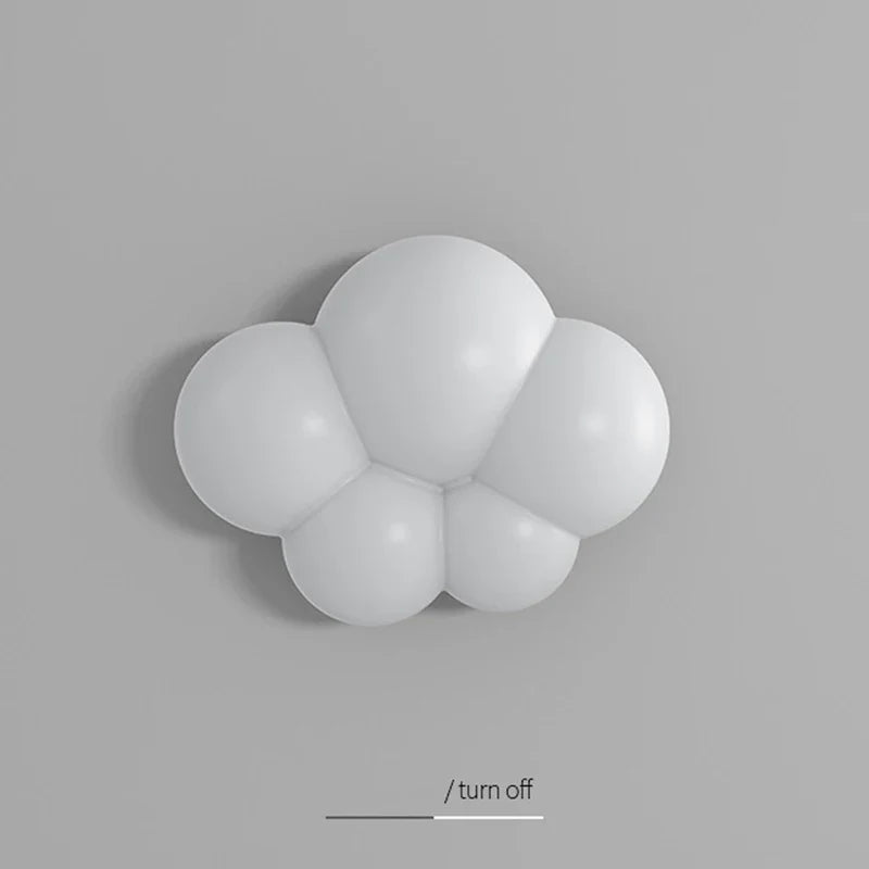 Applique murale — Moderne en forme de nuage blanc pour intérieur