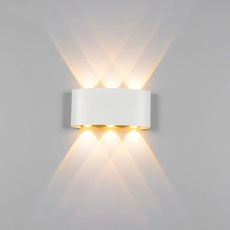 Applique murale — LED extérieur étanche aluminium haut bas zbw0010