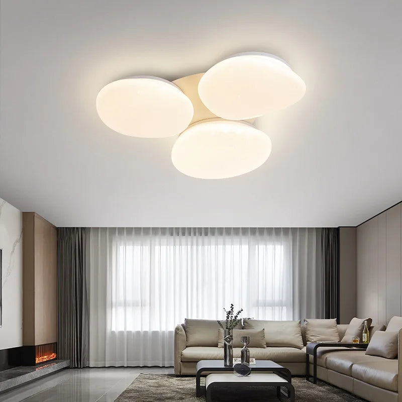 Plafonnier led de style nordique avec simplicité créative Noé Symphonie - Esprit Épuré & Harmonie Intérieure