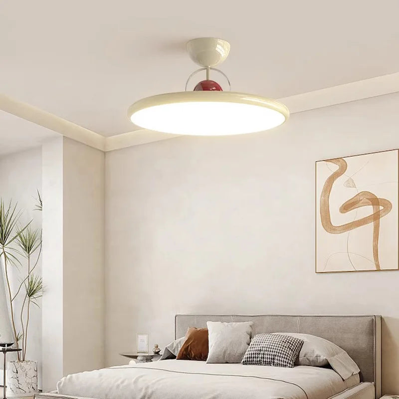 Plafonnier — LED nordique en fer avec soucoupe volante luminaire décoratif d'intérieur