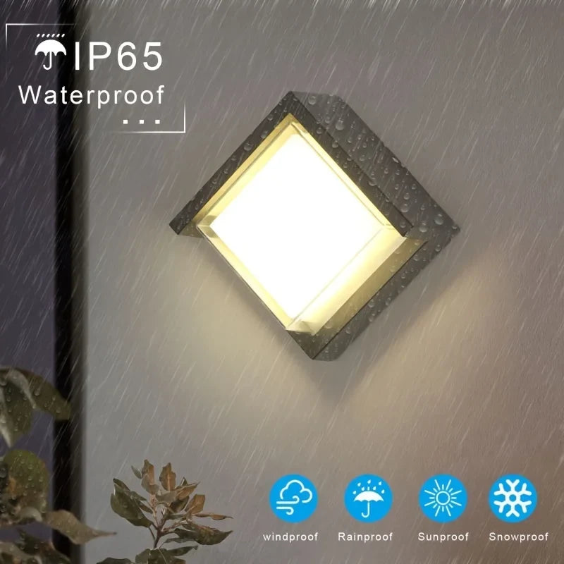 Applique murale — Extérieure étanche à LED pour jardin