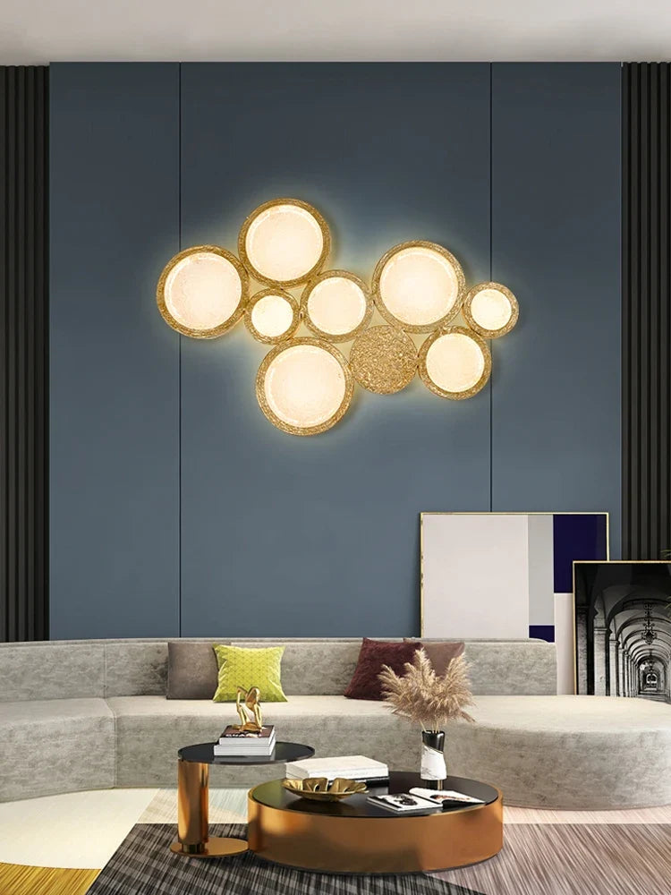 Applique murale en cuivre avec miroir magique pour décoration intérieure Marceau Voûte - Présence Décorative & Harmonie Intérieure