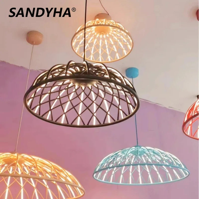 Suspension Naturelle Isidore Sillage en Corde