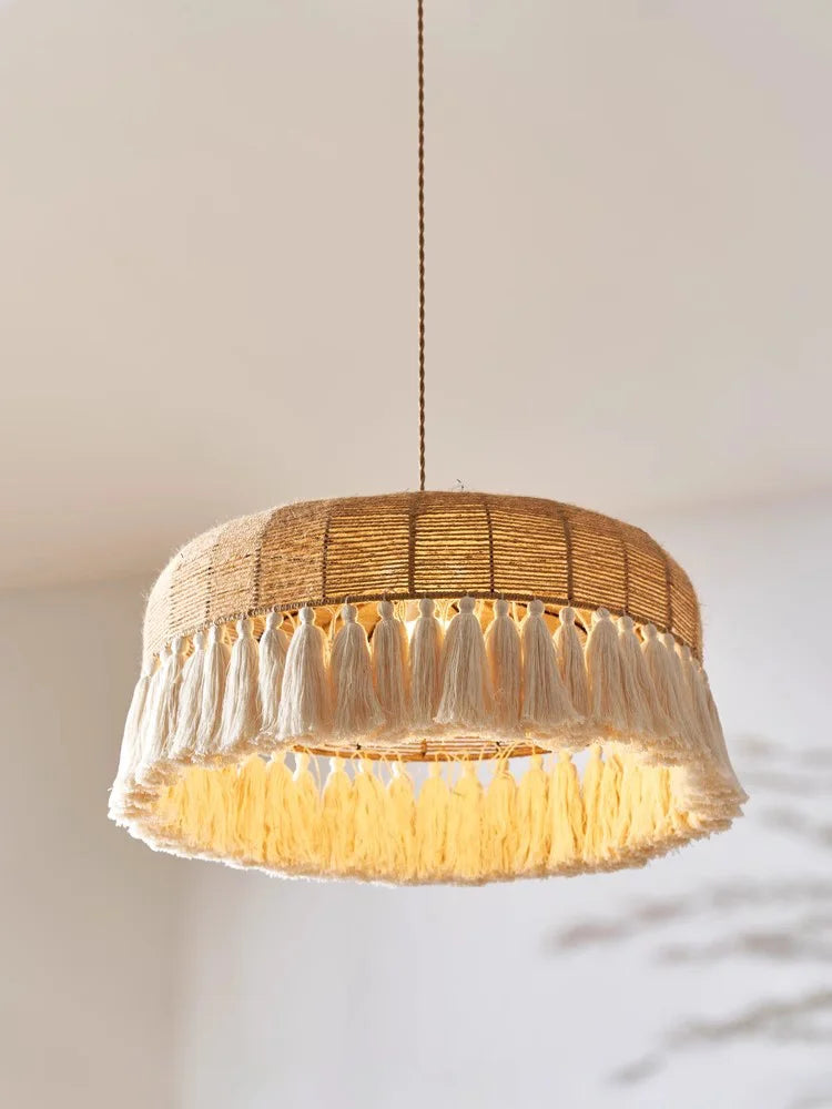 Lustre Naturel Eugénie Sillage en Corde de Chanvre