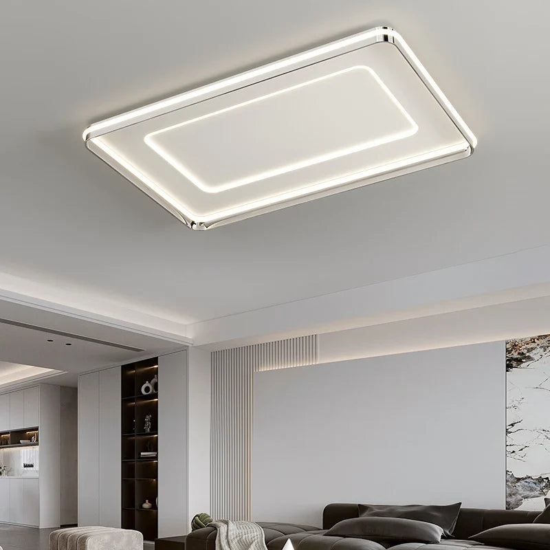 Plafonnier moderne à leds nordique créatif luminaires intérieur Thaïs Élan - Lignes Épurées & Atmosphère Sereine
