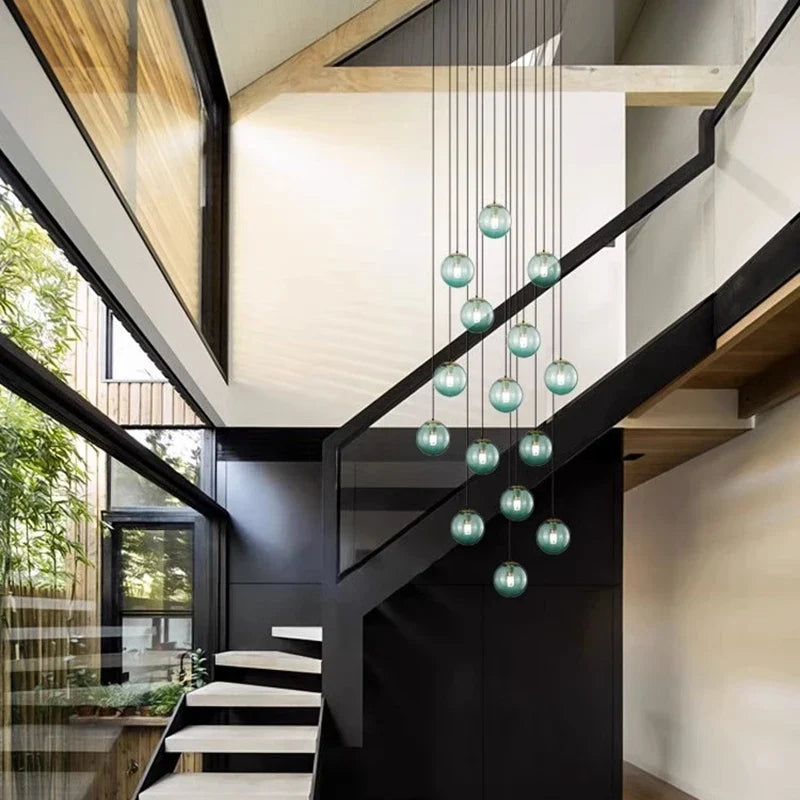 Plafonnier — Nordique décor à la maison salle à manger suspension lumières éclairage intérieur plafonnier suspension lustre lampes pour salon