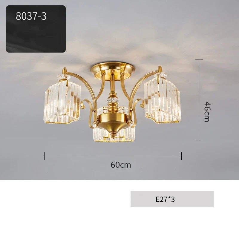 Lustre — Rond à LED intensité variable luxe 2022