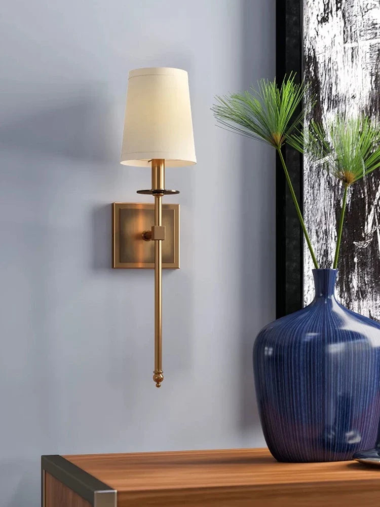 Abat-jour — En fer abat-jour long pour intérieur élégant