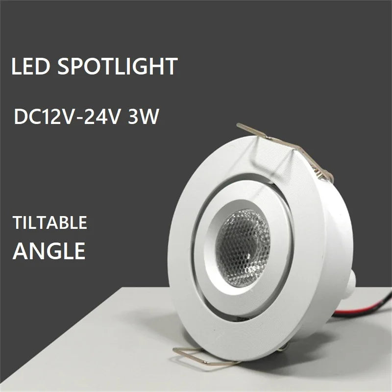 Spot led encastrable inclinable réglable en hauteur pour intérieur Coralie Rondeau en Aluminium - Simplicité & Caractère au Quotidien