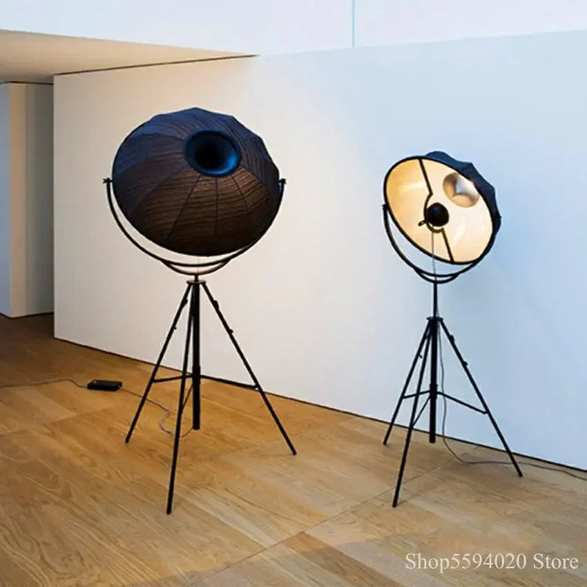 Lampadaire — Loft trépied LED réglable forme satellite