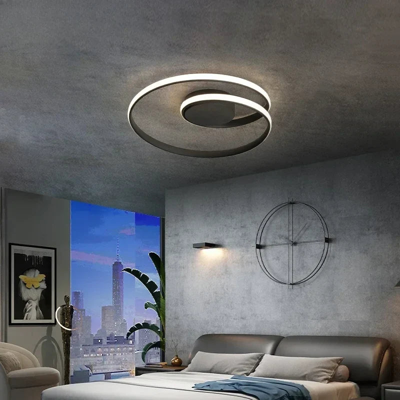 Plafonnier — Moderne en aluminium LED créatif nordique
