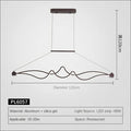 lampe simple et moderne en aluminium pour éclairage intérieur