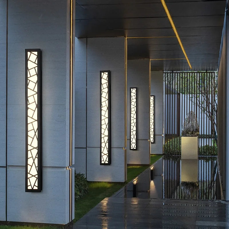 Applique murale led style chinois lumière chaude pour intérieur élégant Vianney Murmure en Métal - Simplicité & Caractère au Quotidien