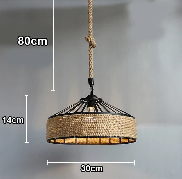 Suspension Vintage Lison Sillage en Corde de Sisal — Corde en sisal 30cm