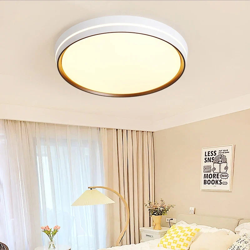 Plafonnier led encastré moderne simple et minimaliste Émilie Esquisse - Esprit Épuré & Harmonie Intérieure