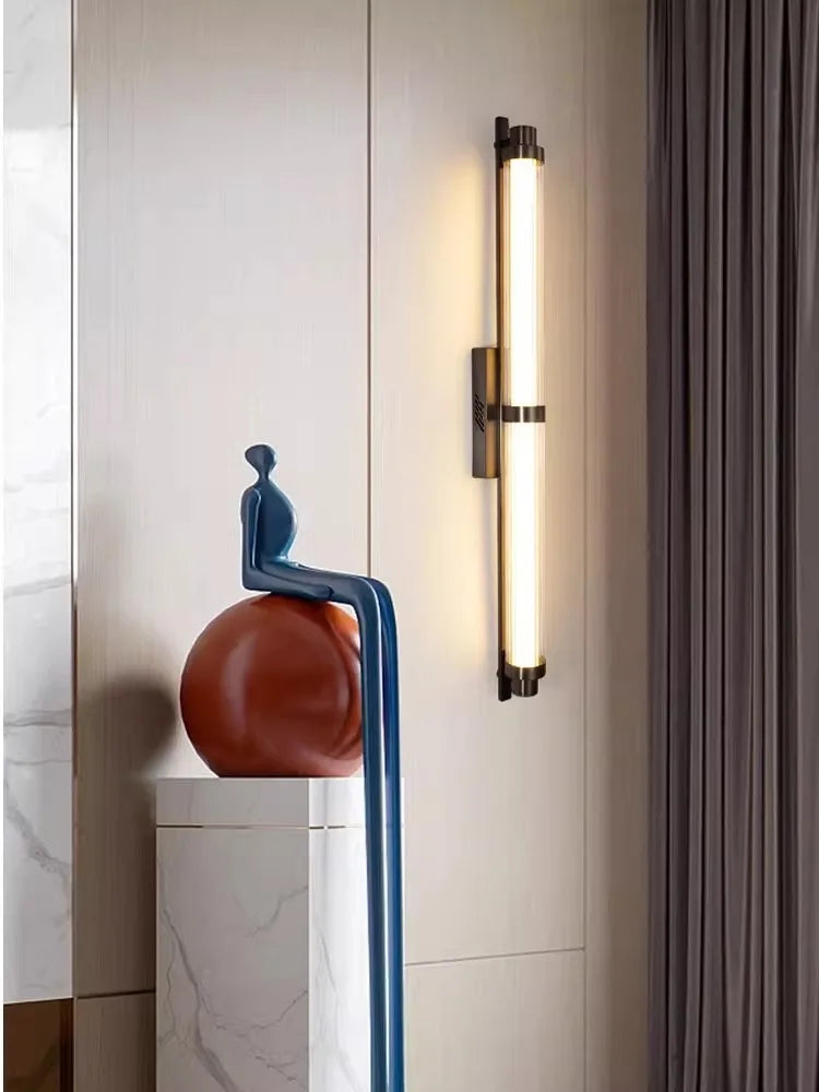 Applique murale cylindrique à led moderne pour intérieur élégant Mathilde Nuance - Un Accent Géométrique Raffiné