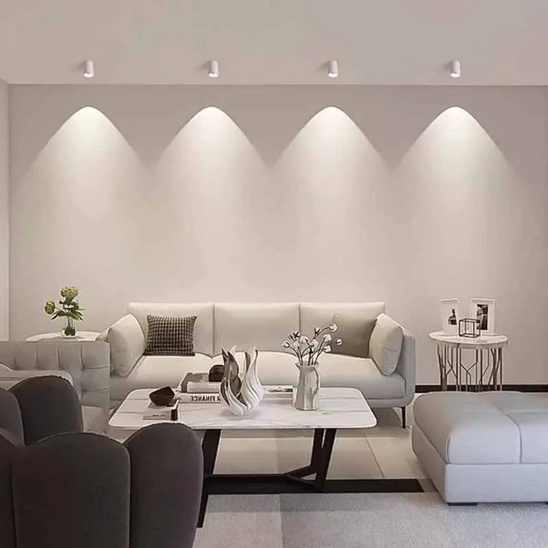 Spot rotatif 355 degrés éclairage directionnel bande pliable intérieur Éléonore Symphonie en Aluminium - Caractère & Élégance dans le Décor