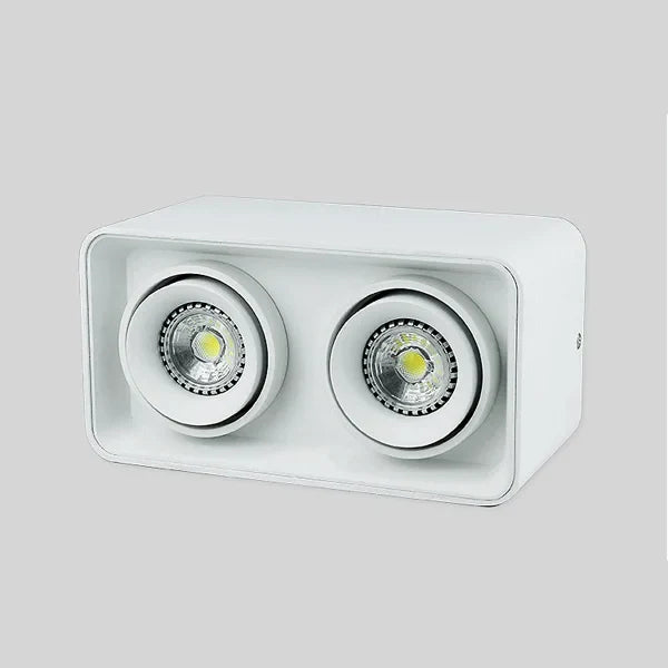 Spot led encastrable avec ampoule remplaçable à angle réglable Aurèle Respire en Aluminium - Lignes Dessinées & Décor Raffiné