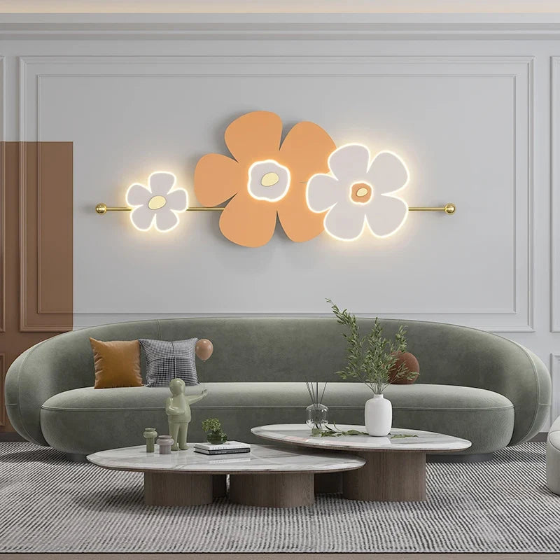 Applique murale led moderne pour décoration intérieure créative Auguste Éclaircie - Une Note Actuelle dans le Décor