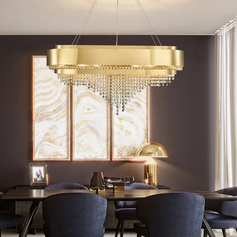 Lustre — En cristal design moderne pour une décoration élégante