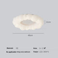 Lustre — Nuage moderne LED design anneau nordique éclairage lustre