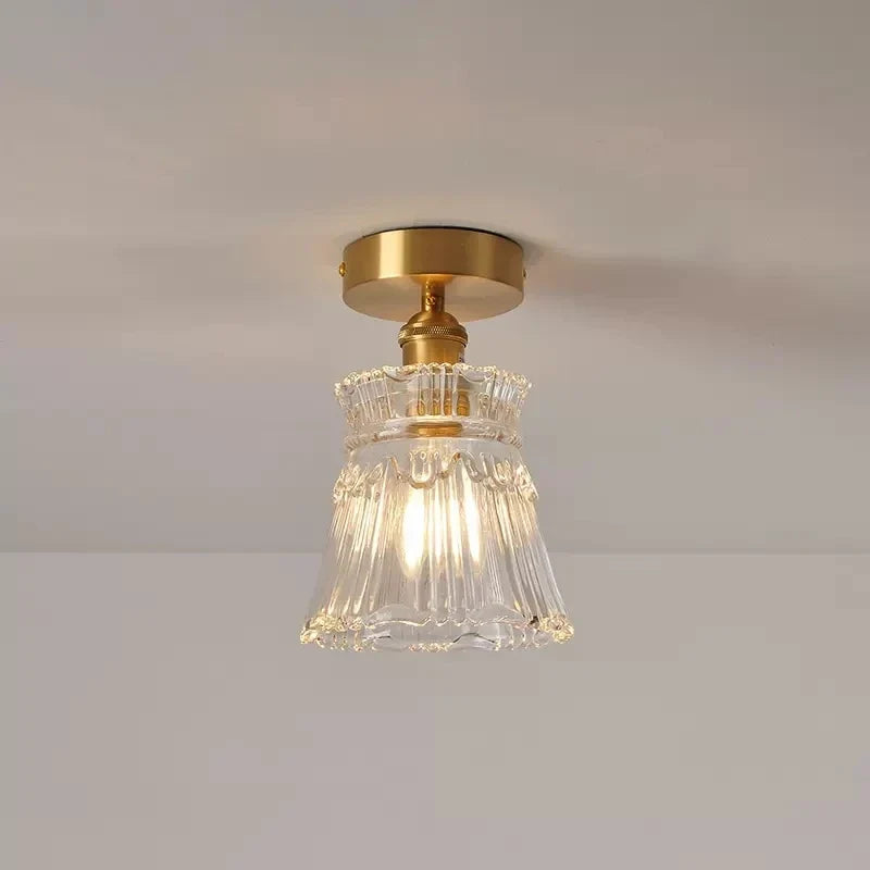 Plafonnier — Moderne en verre pour intérieur et extérieur lumineux