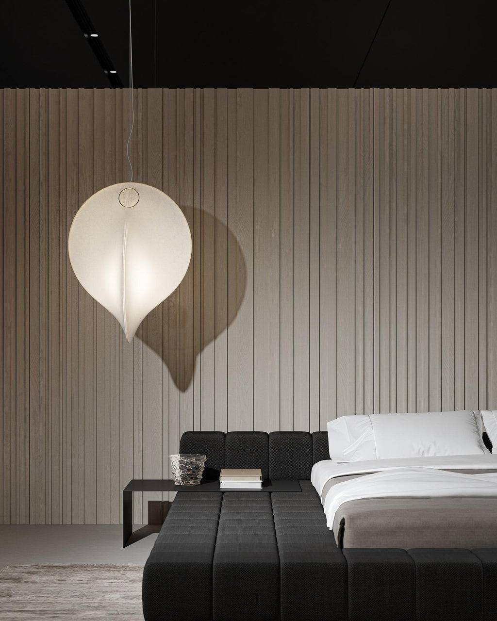 Ballet Lustre Pendentif Blanc Forme Organique - Neutralighting