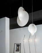 Ballet Lustre Pendentif Blanc Forme Organique - Neutralighting