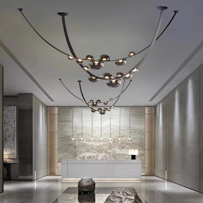 Lustre — Décoration fantaisie éclairage intérieur lampes suspendues