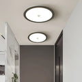 Plafonnier led ultra-mince avec capteur de corps humain Melchior Versant en Aluminium - Lignes Dessinées & Décor Raffiné