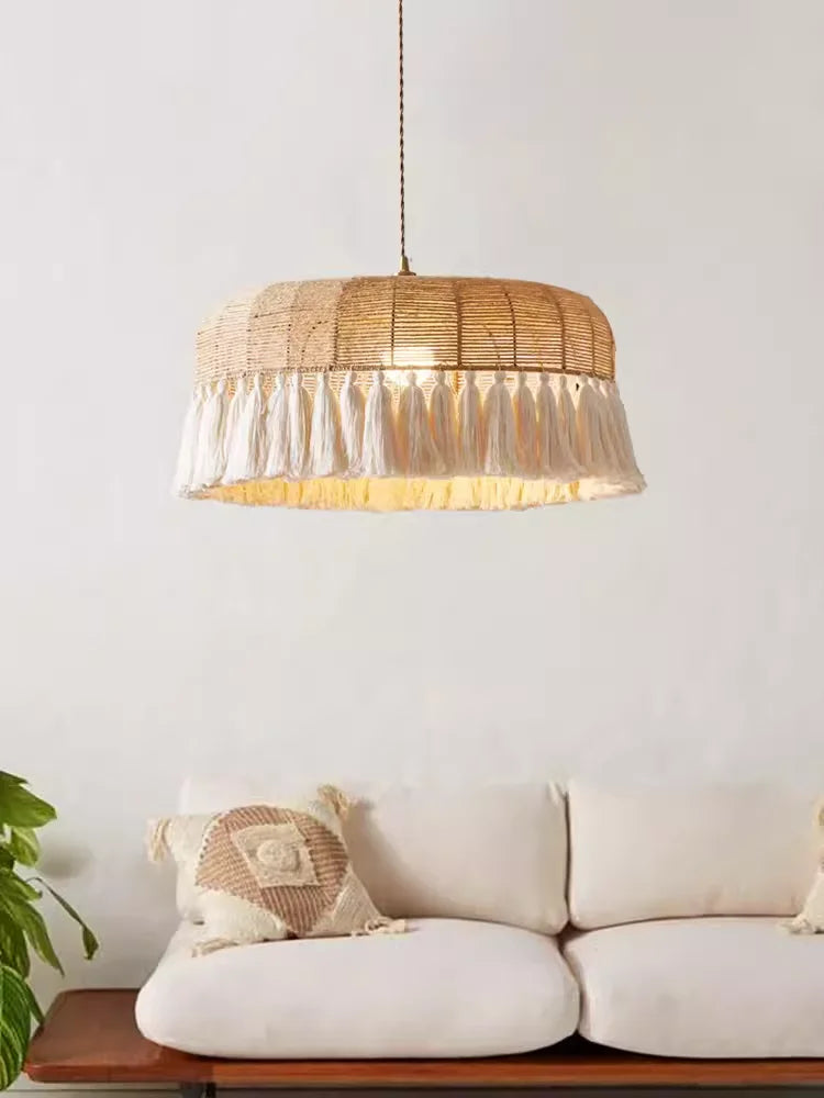 Lustre Naturel Eugénie Sillage en Corde de Chanvre