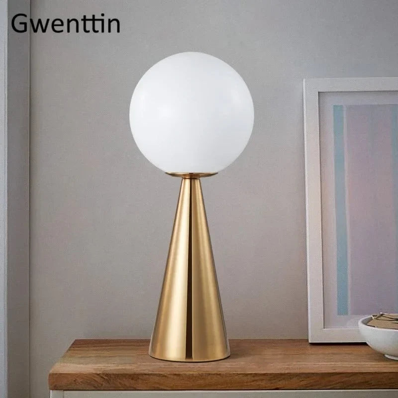 Lampe à poser — De table en verre pour une décoration moderne et tendance
