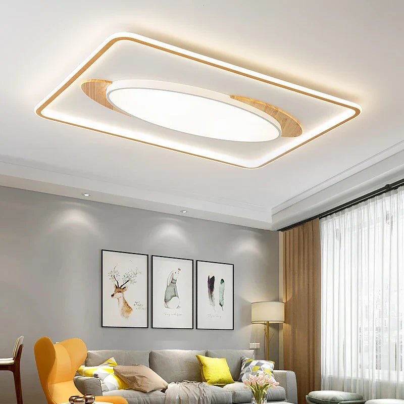 Plafonnier nordiques led dessin animé éclairage intérieur art décoration Albane Échappée en Bois - Une Touche Naturelle dans le Décor