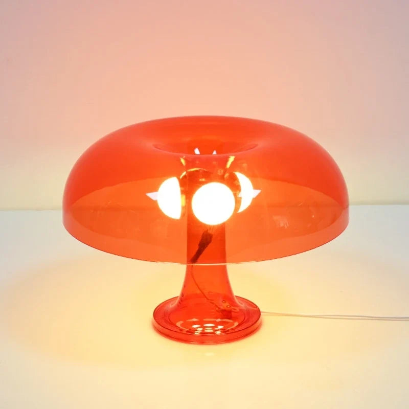 lampe à poser led design champignon style minimaliste pour décoration