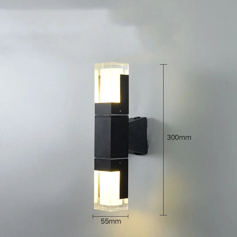 Applique murale — LED étanche pour éclairage de jardin extérieur