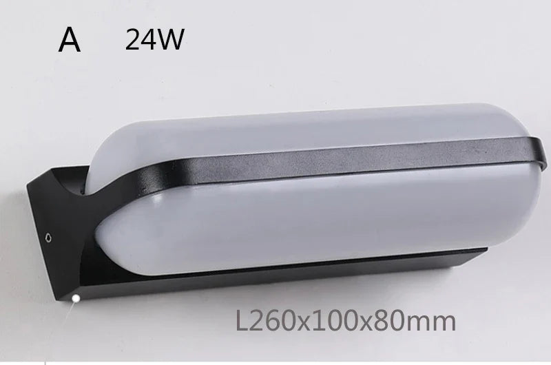 Applique murale — LED étanche double tête pour extérieur