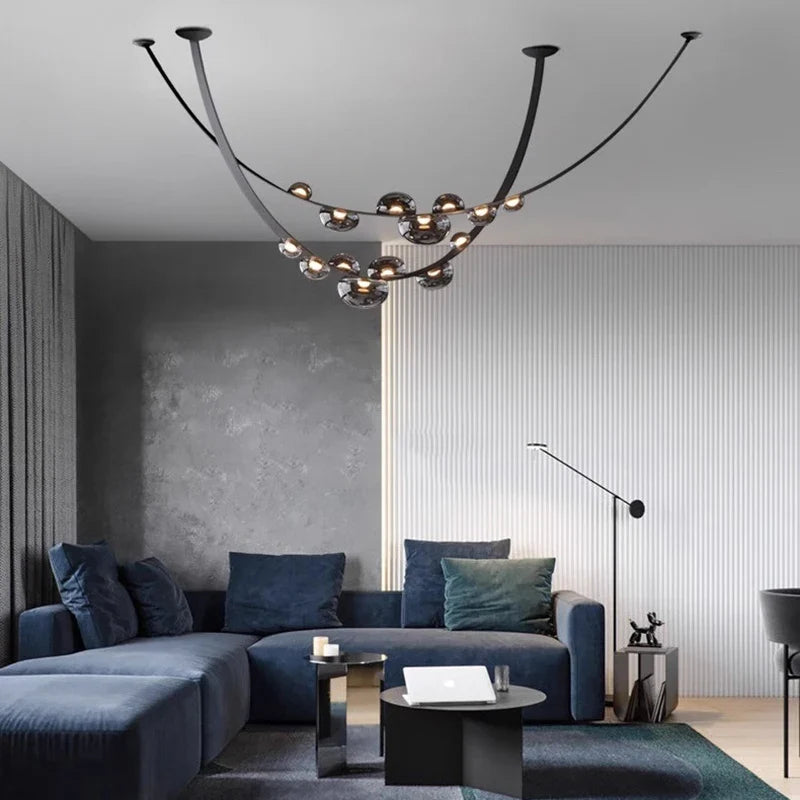 Lustre — Décoration fantaisie éclairage intérieur lampes suspendues