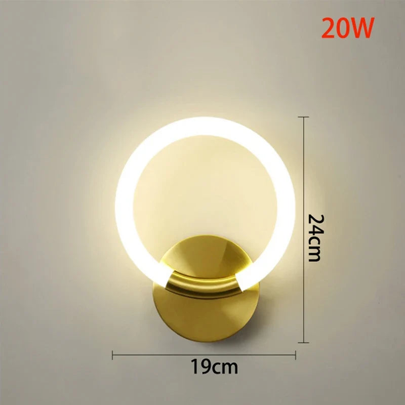 Applique murale — LED en silice design moderne décoratif d'intérieur