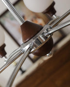 Lustre Sciolari Vintage Bois Verre - Neutralighting