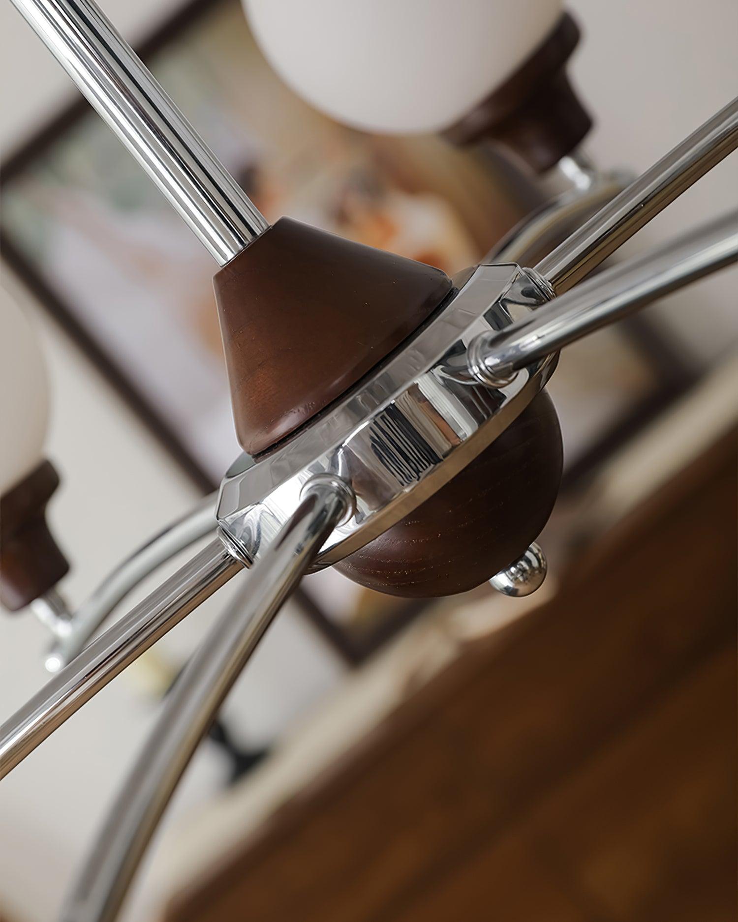 Lustre Sciolari Vintage Bois Verre - Neutralighting